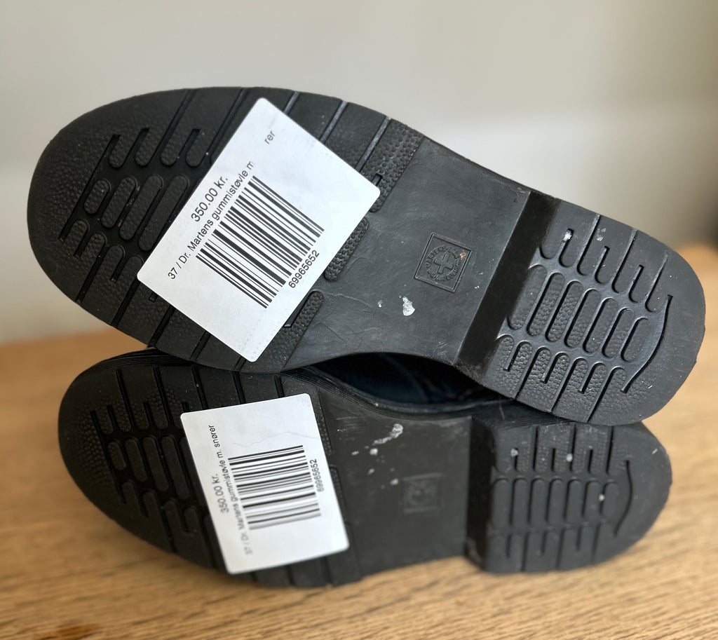 Dr. Martens gummistøvle m. snører