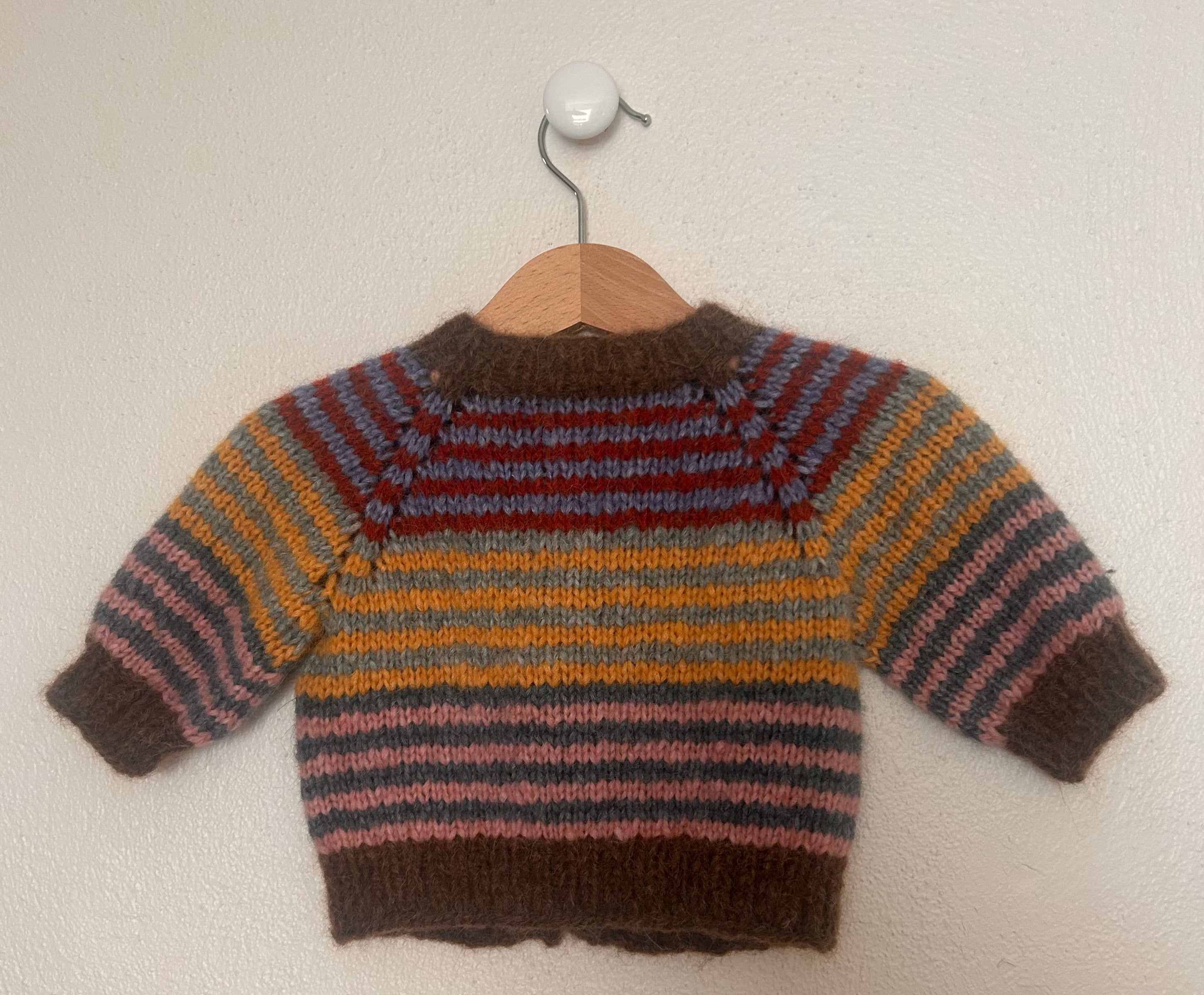 House of Lenschau langærmet børnecardigan 0-3 M