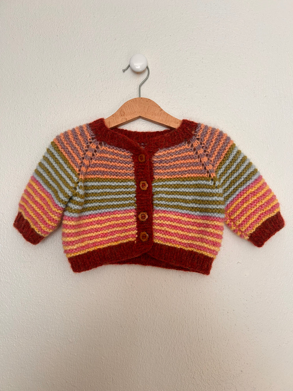 House of Lenschau langærmet børnecardigan 12-18 M
