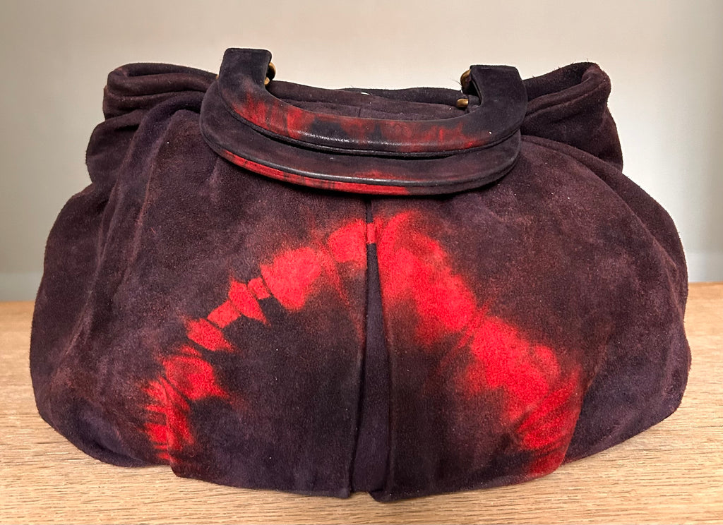 MIU MIU suede taske fra 00’erne
