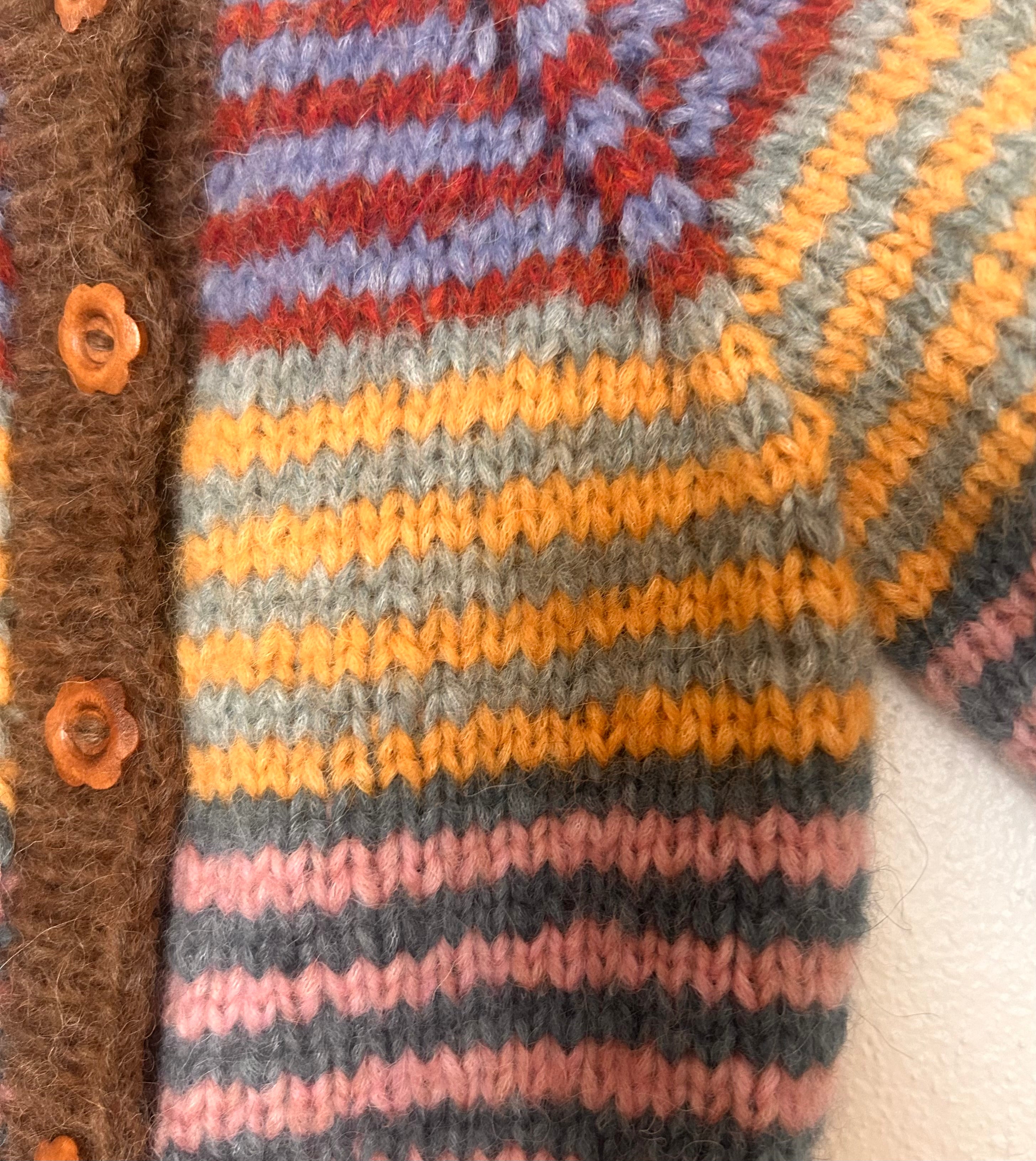 House of Lenschau langærmet børnecardigan 0-3 M