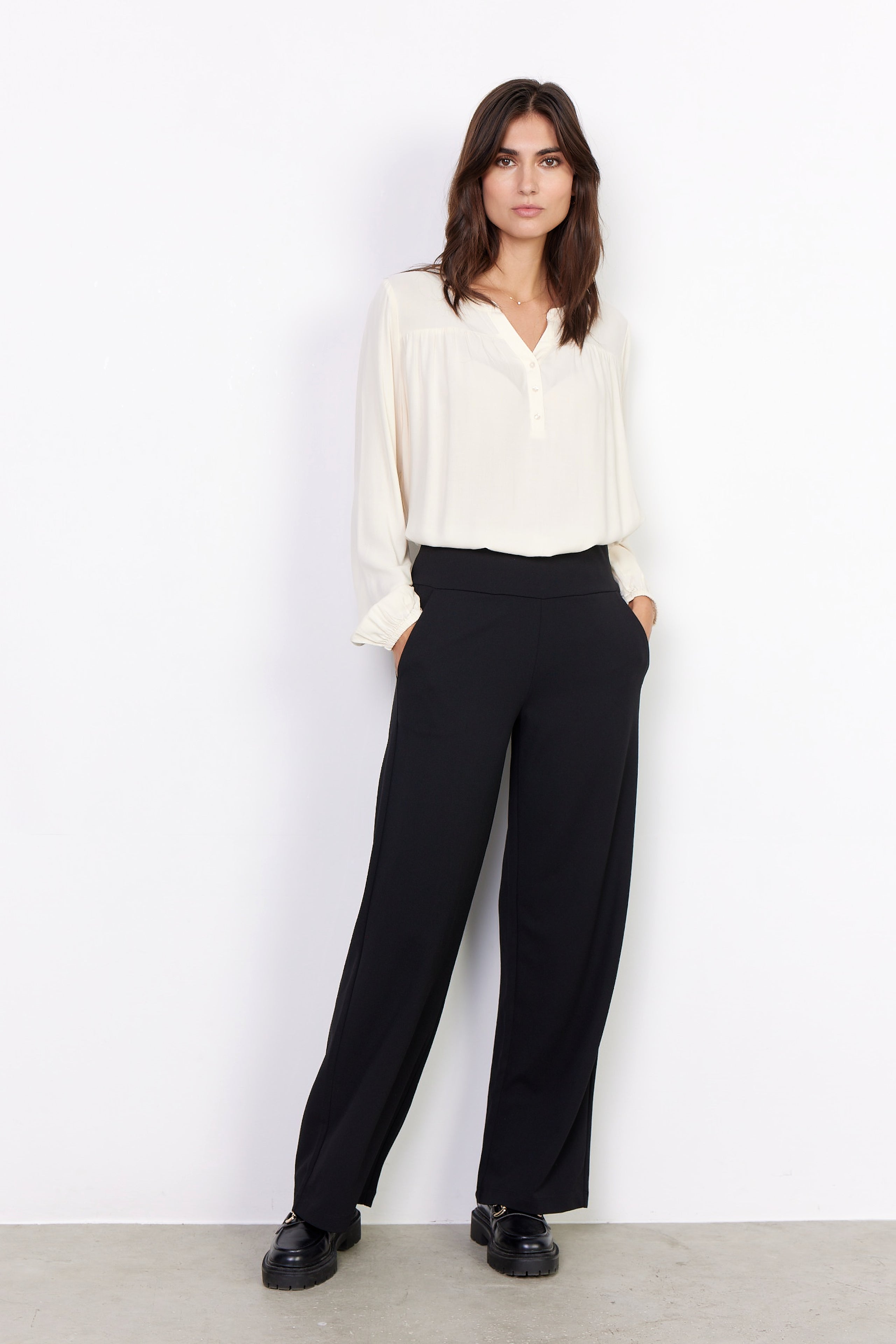 Lange stretch bukser - Soyaconcept