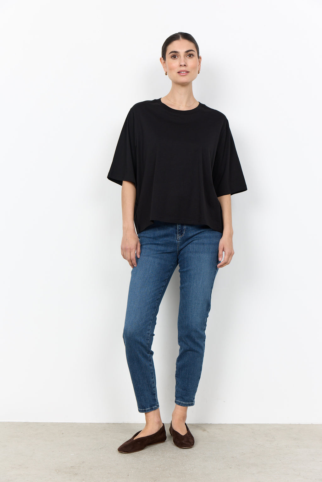 Soyaconcept - Boxfit T-shirt - sort