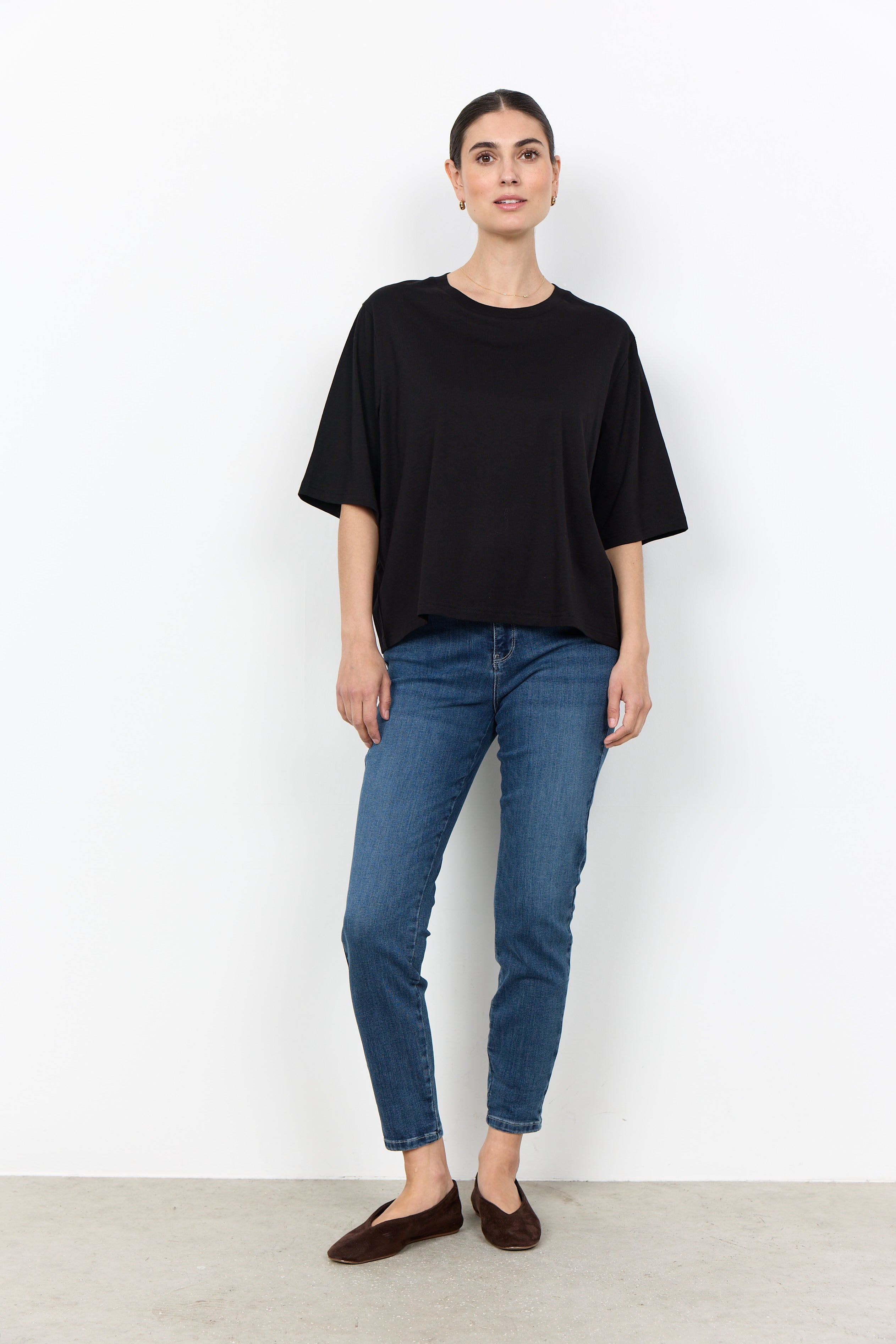 Soyaconcept - Boxfit T-shirt - sort