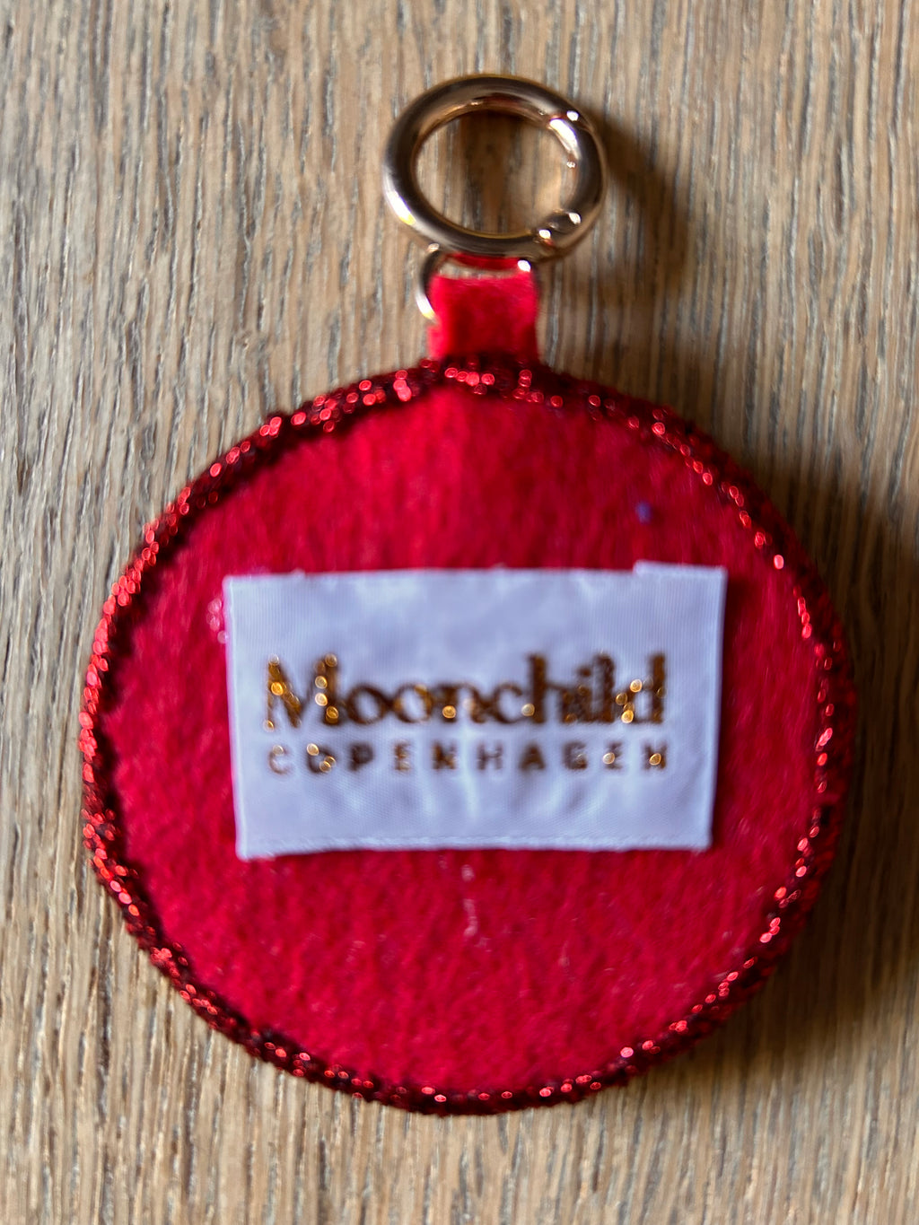 Moonchild Copenhagen nøglering, “kom så Danmark”, 7 cm