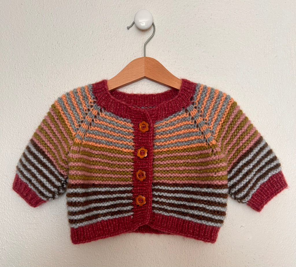 House of Lenschau langærmet børnecardigan 12-18 M