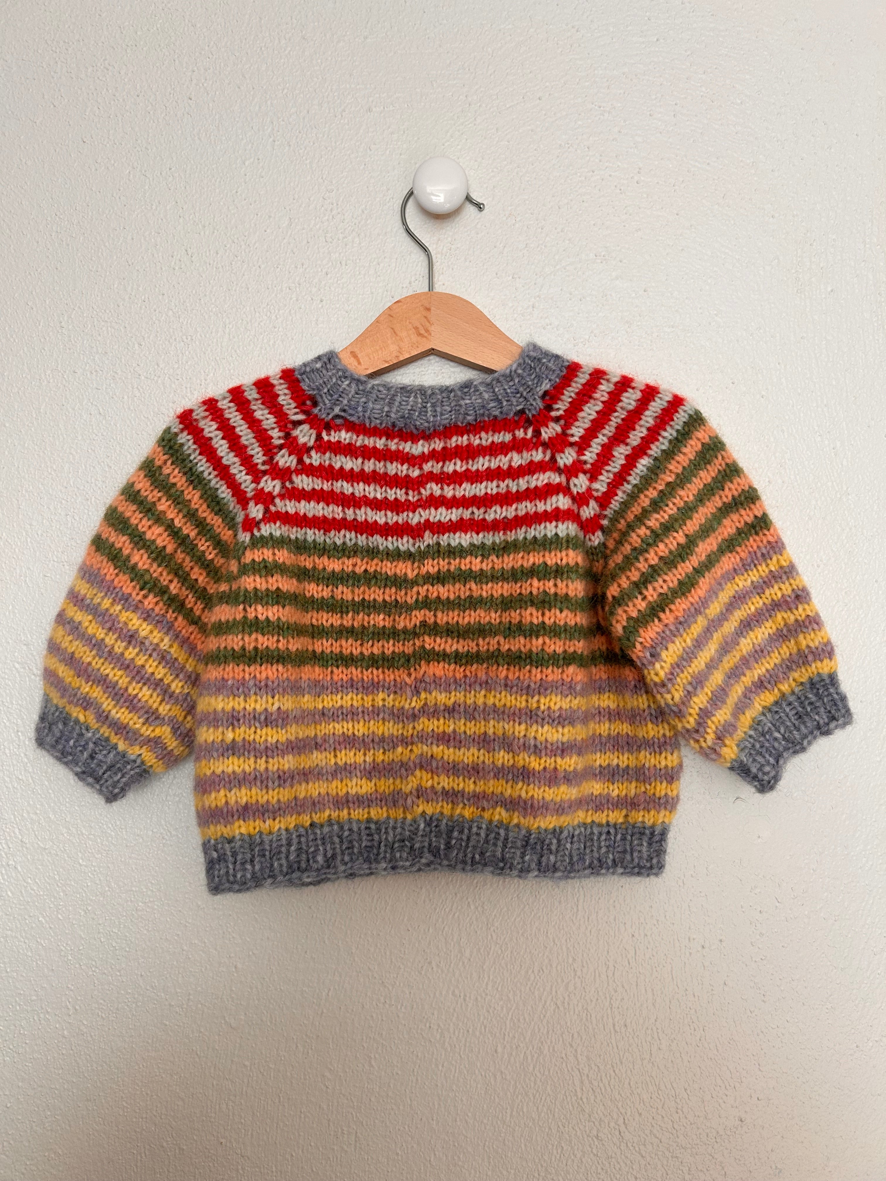 House of Lenschau langærmet børnesweater 12-18 M