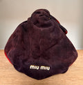 MIU MIU suede taske fra 00’erne