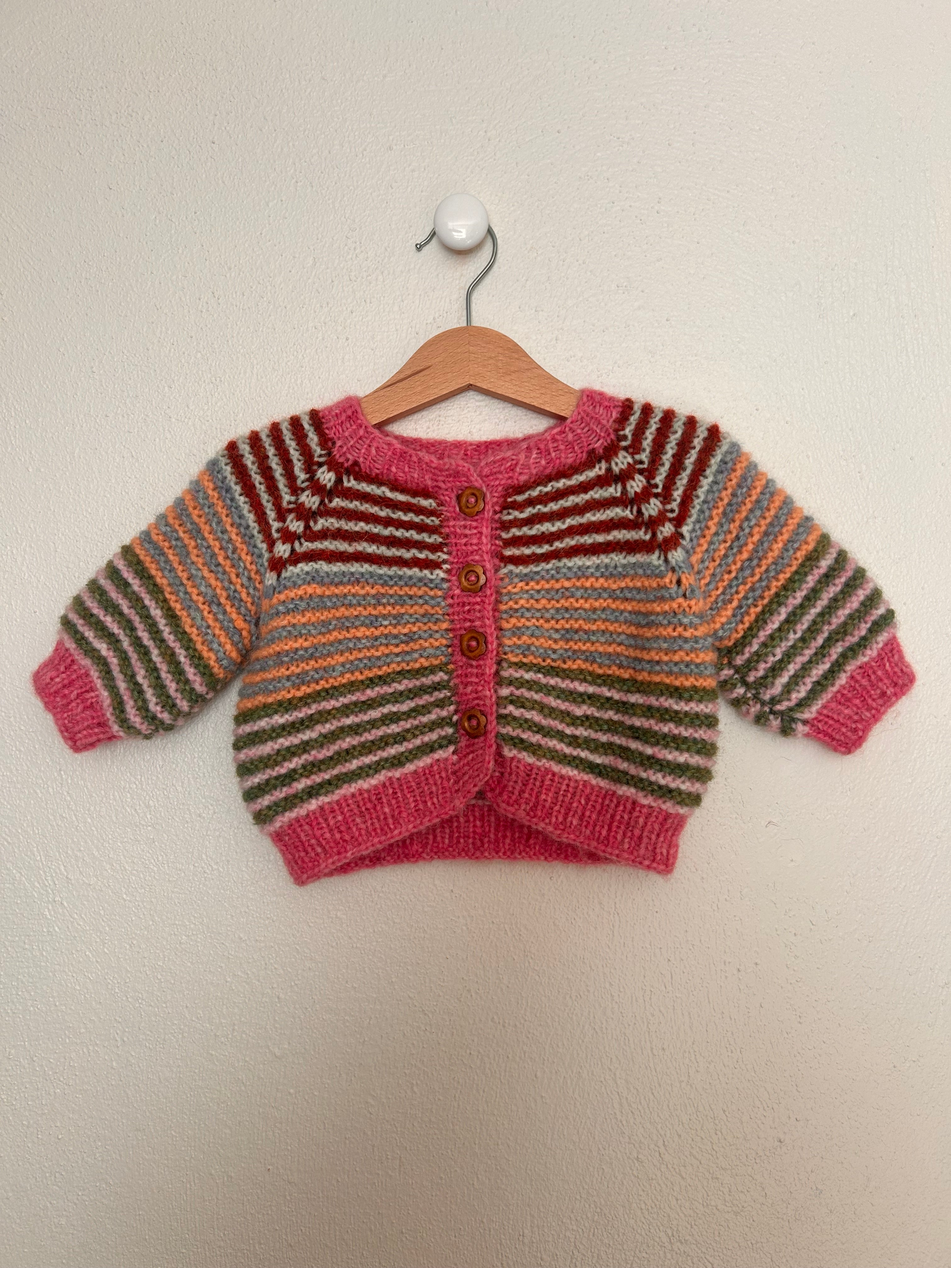 House of Lenschau langærmet børnecardigan 12-18 M