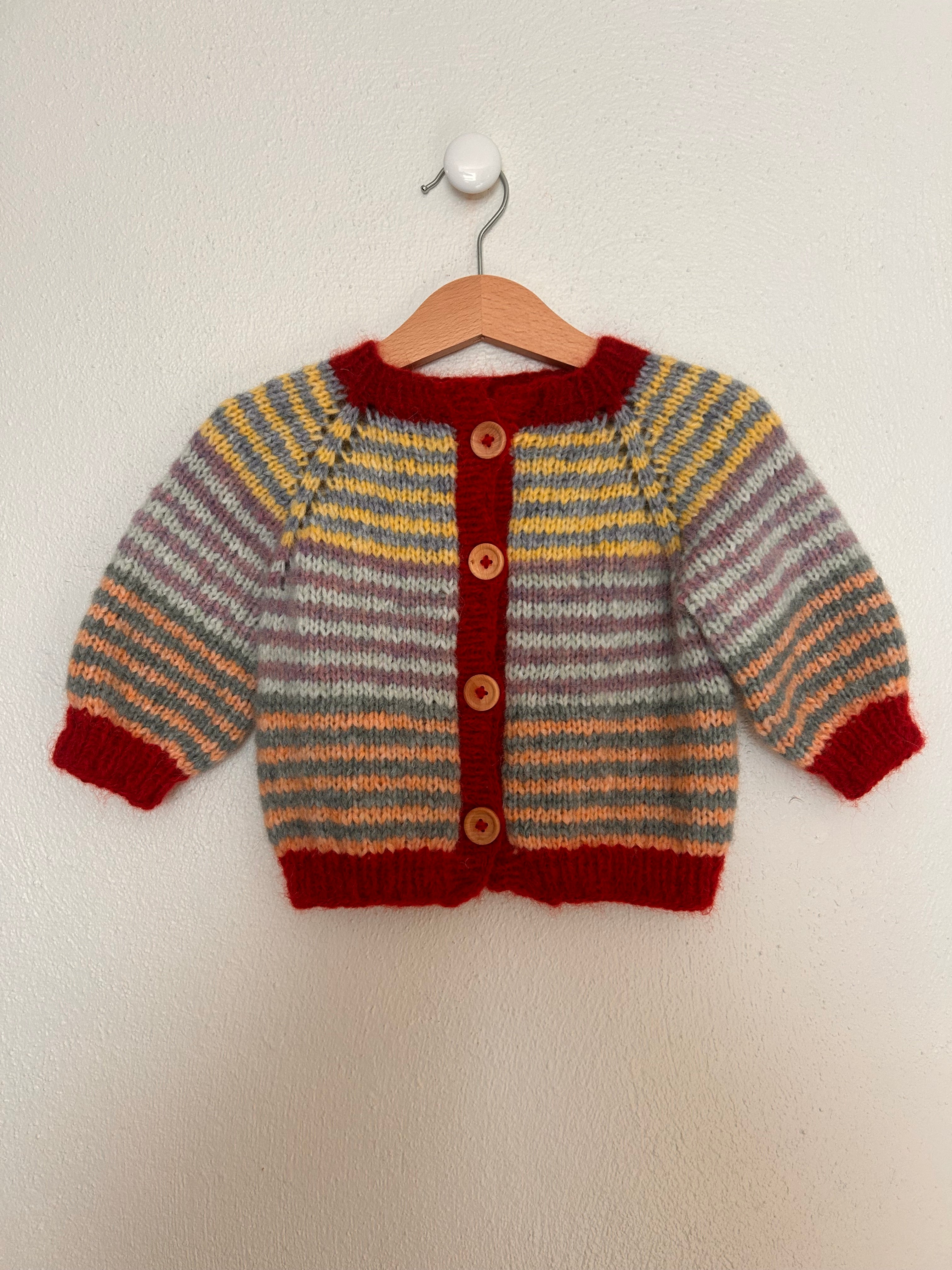House of Lenschau langærmet børnecardigan 2-3 år