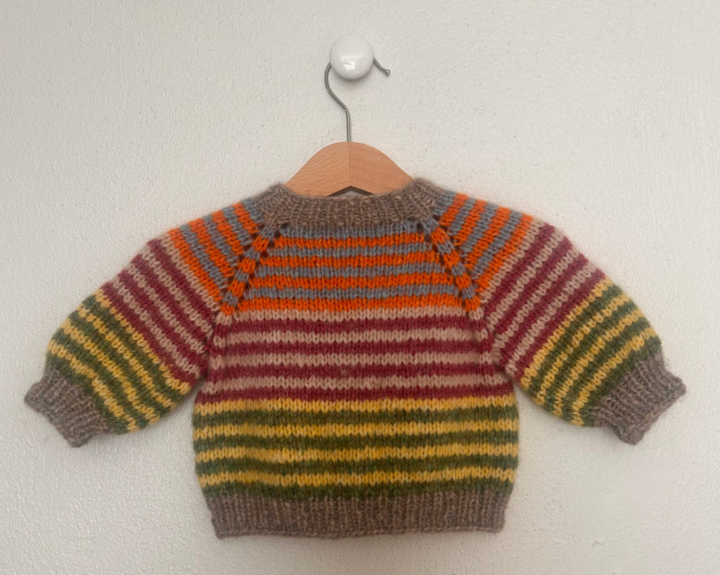 House of Lenschau langærmet børnecardigan 0-3 M