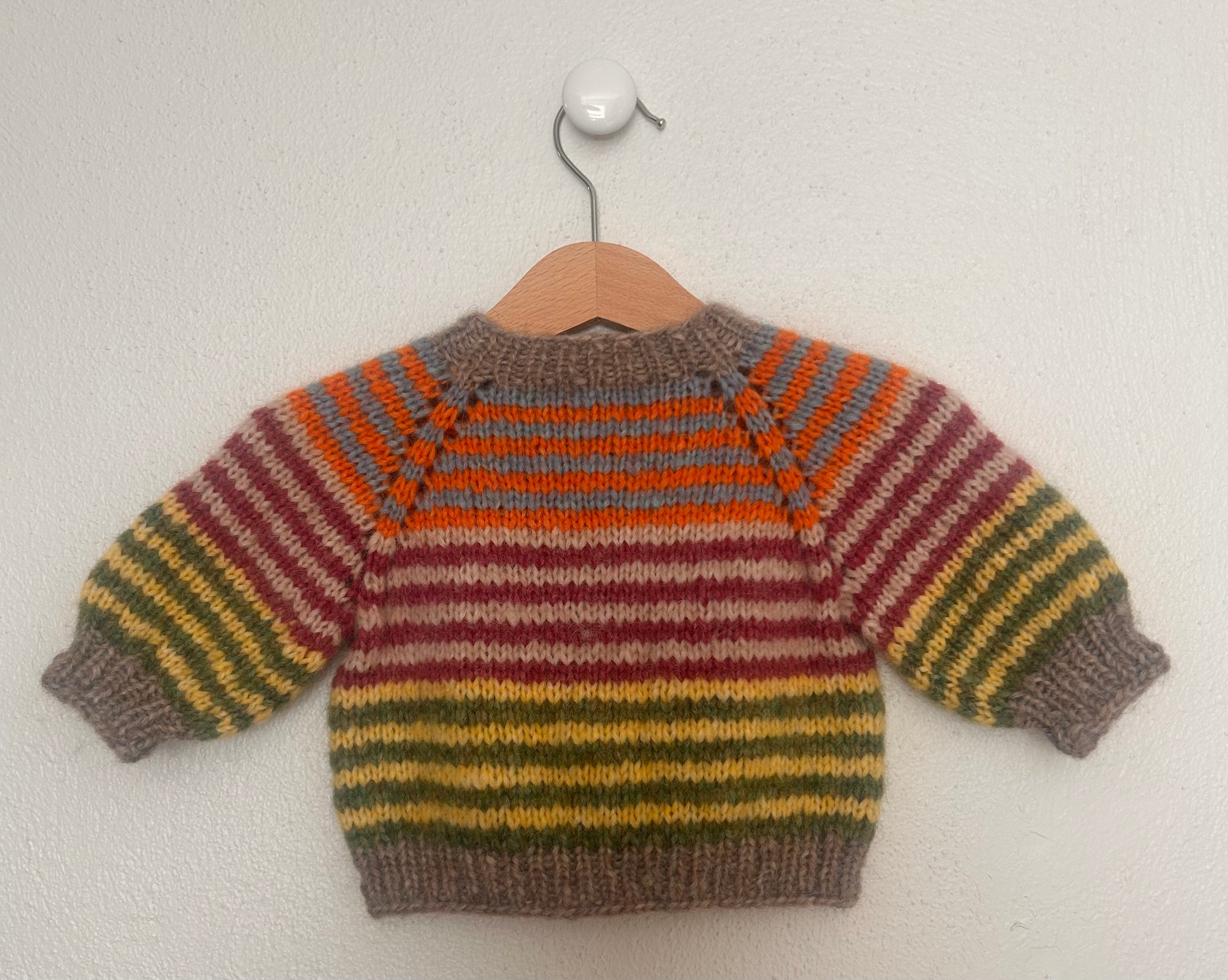 House of Lenschau langærmet børnecardigan 0-3 M