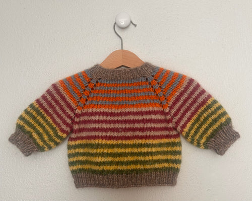 House of Lenschau langærmet børnecardigan 0-3 M